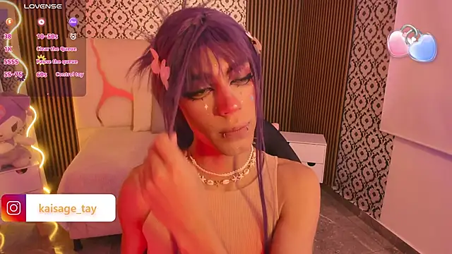 Snapshot of kaisage_tay chatting on October 17, 2025, 3:21 am kaisage tay online show from October 17, 2025, 3:21 am