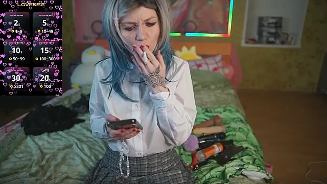 Dia Angel online show from February 18, 2026, 4:58 pm