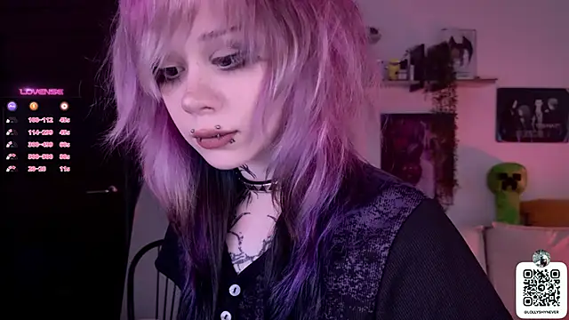 Lollyshy online show from October 8, 2025, 11:12 am