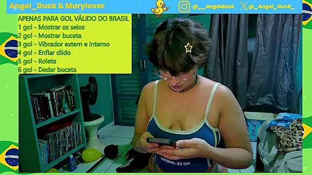 Angel Duck online show from June 24, 2026, 9:45 pm