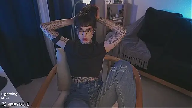 Snapshot of janne_maybe chatting on March 2, 2026, 9:00 pm janne maybe online show from March 2, 2026, 9:00 pm