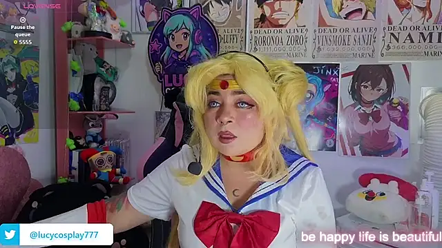 Lucycosplay777 online show from July 11, 2026, 4:18 pm
