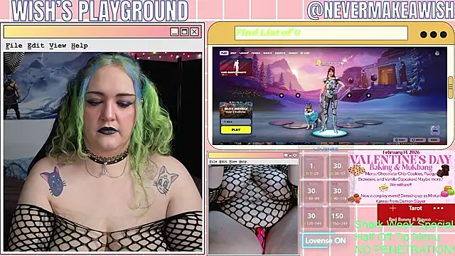 nevermakeawish online show from February 11, 2026, 4:40 pm