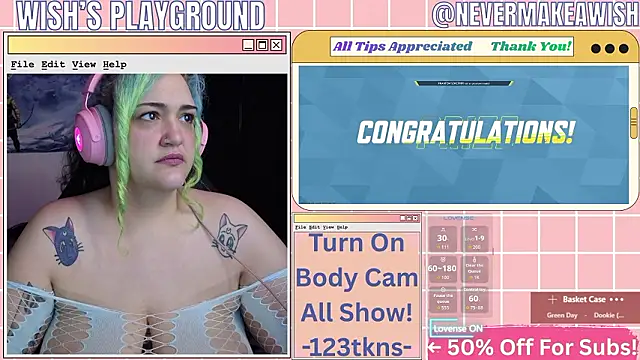 nevermakeawish online show from March 1, 2026, 4:51 pm