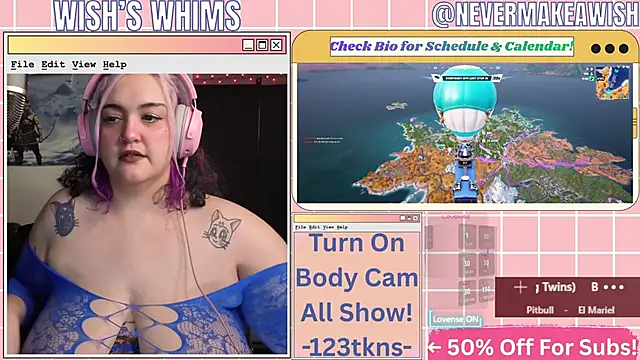nevermakeawish online show from June 27, 2026, 10:54 am