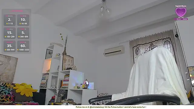 BohoBabeLexy online show from November 21, 2025, 7:40 am