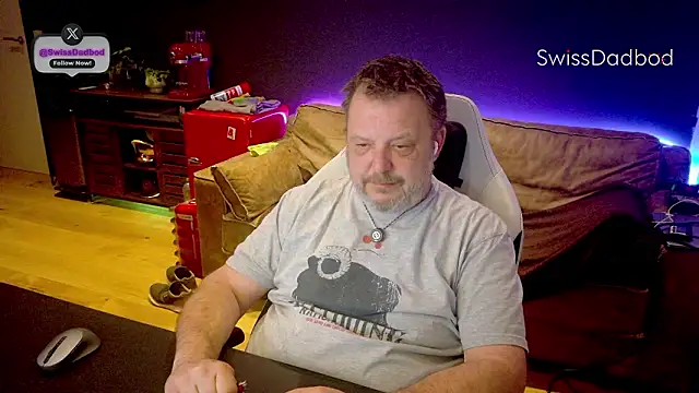 Snapshot of SwissDadbod chatting on March 11, 2026, 11:10 pm SwissDadbod online show from March 11, 2026, 11:10 pm