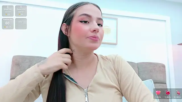 Ashley Evans22 online show from October 10, 2025, 8:09 pm