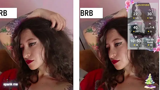 Roshhell1 online show from December 16, 2025, 9:13 am