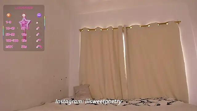 Sweet poetryy online show from September 16, 2025, 3:13 pm