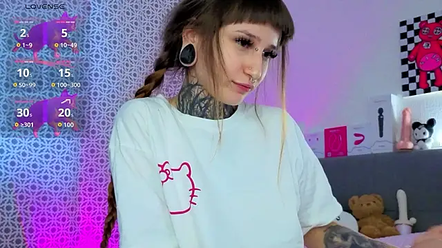 LilithPoison online show from February 13, 2026, 6:13 am