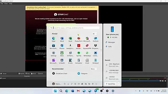 versatilevortex online show from October 26, 2025, 2:01 am
