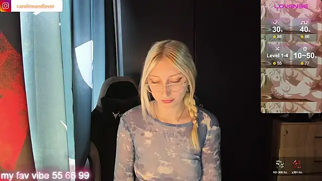 Caroline lover  online show from November 4, 2025, 11:47 am