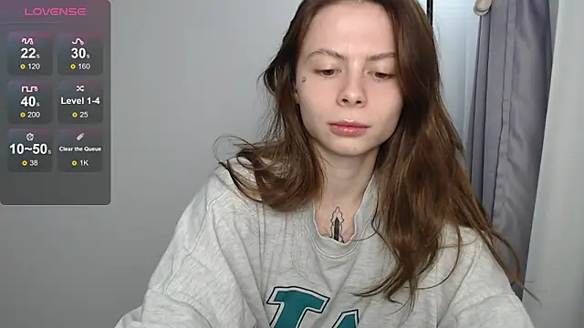 BellaAbey online show from March 9, 2026, 8:45 pm