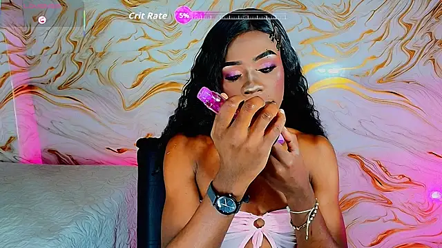 Snapshot of EbonyHansNight chatting on June 10, 2026, 11:22 am EbonyHansNight online show from June 10, 2026, 11:22 am