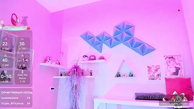 Vanelope evanss online show from November 13, 2025, 12:25 am