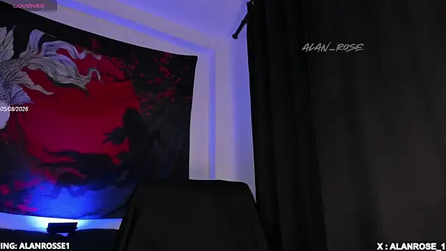 AlanRose01 online show from August 5, 2026, 2:44 pm