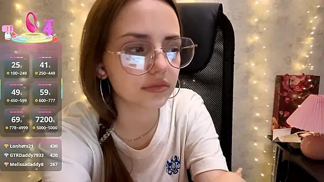 AliceStacy online show from December 21, 2025, 6:26 am