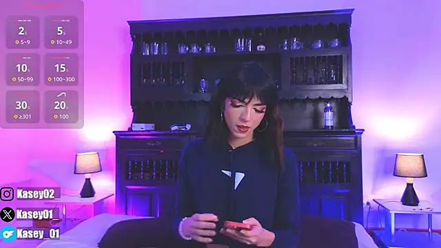 kasey  online show from February 13, 2026, 6:08 pm