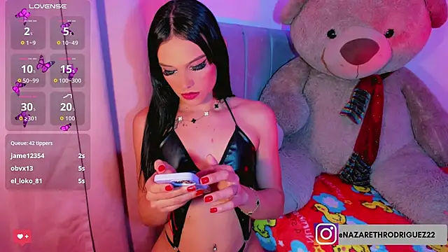 SexyNaza 1 online show from December 20, 2025, 8:50 am