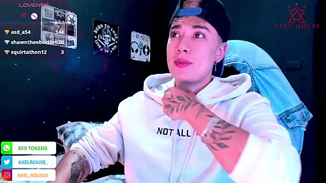 AxelRouse3 online show from December 20, 2025, 4:04 am