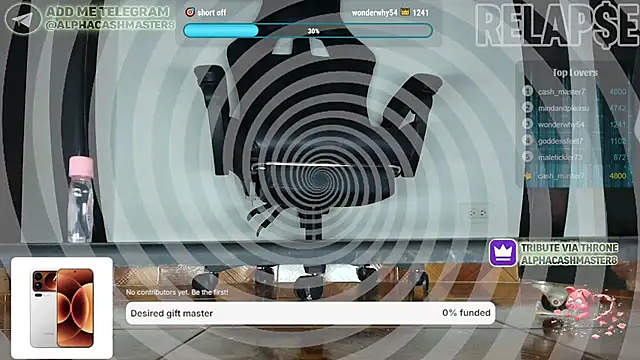 Alphacashmaster777 online show from February 20, 2026, 5:26 am