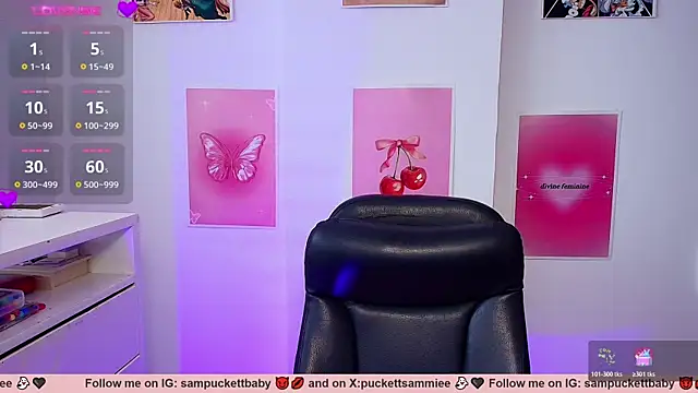 Snapshot of Sampuckettbaby chatting on July 27, 2026, 4:47 pm Sampuckettbaby online show from July 27, 2026, 4:47 pm