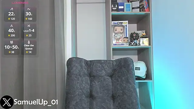 Samuel up01 online show from June 3, 2026, 6:47 am