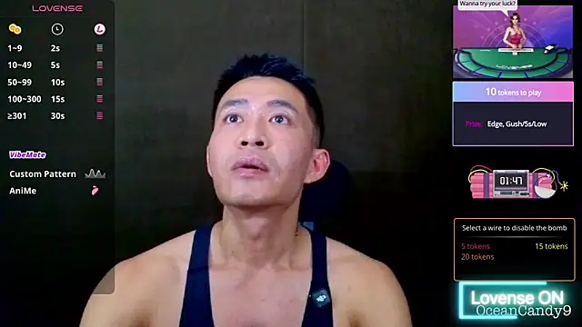 OceanCandy9 online show from March 19, 2026, 2:50 pm