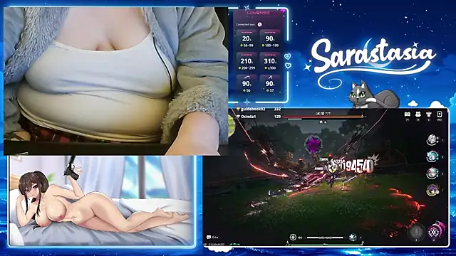 Snapshot of Sarastasia417 chatting on July 19, 2026, 10:45 am Sarastasia417 online show from July 19, 2026, 10:45 am