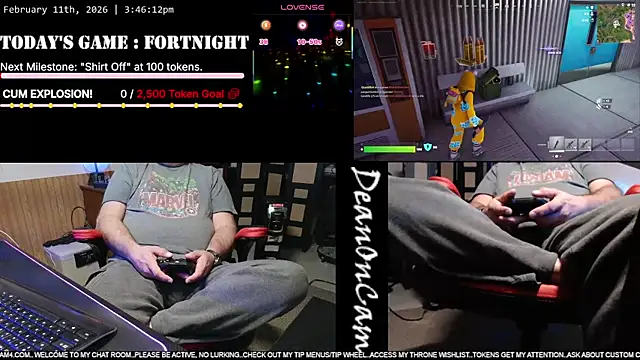 DeanonCam online show from February 11, 2026, 9:47 pm