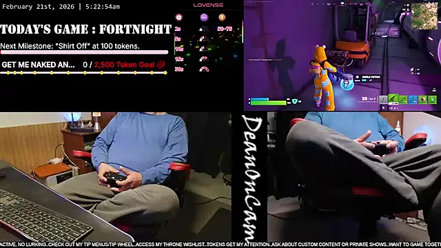 DeanonCam online show from February 21, 2026, 11:23 am