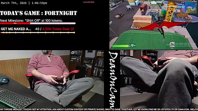 DeanonCam online show from March 7, 2026, 7:08 pm