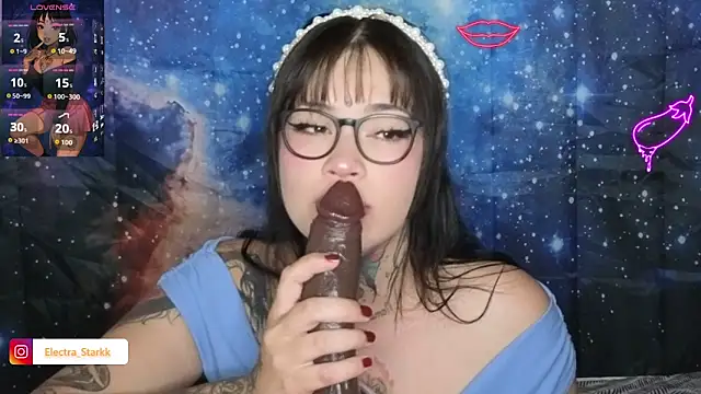 Electra Starkk online show from June 1, 2026, 10:20 pm