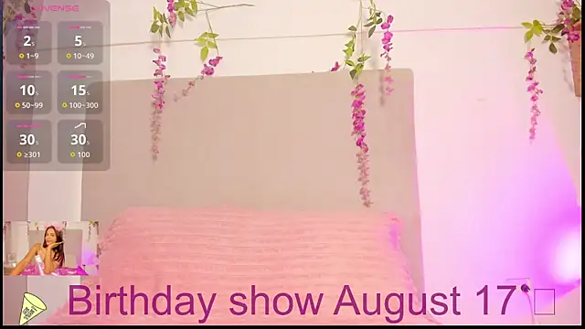 chloe peach  online show from July 21, 2026, 12:28 pm