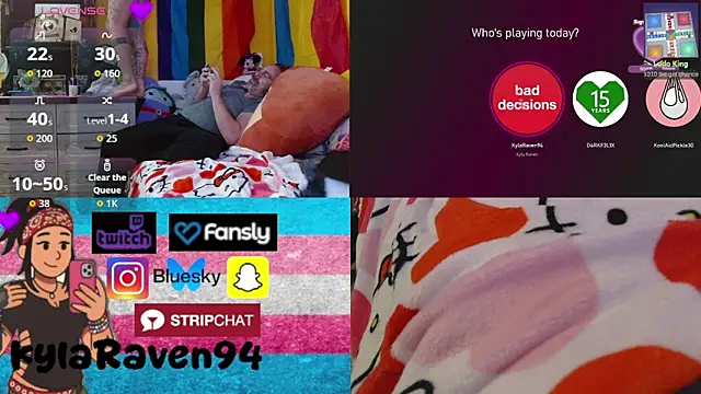 KylaRaven online show from May 6, 2026, 3:38 pm