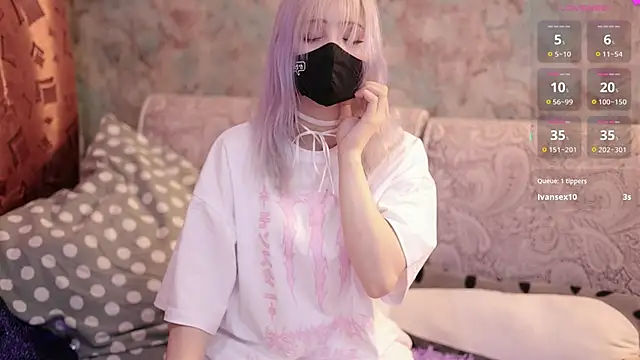 Snapshot of Yunakiss chatting on March 13, 2026, 9:09 pm Yunakiss online show from March 13, 2026, 9:09 pm