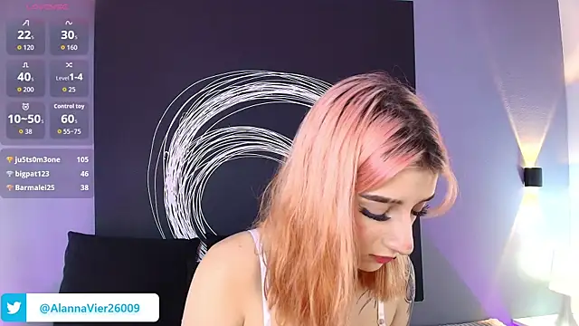 AlannaViera online show from June 5, 2026, 12:55 pm