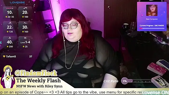 RileySynn online show from May 16, 2026, 6:34 am