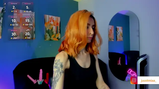 Justmia69 online show from May 31, 2026, 7:36 pm