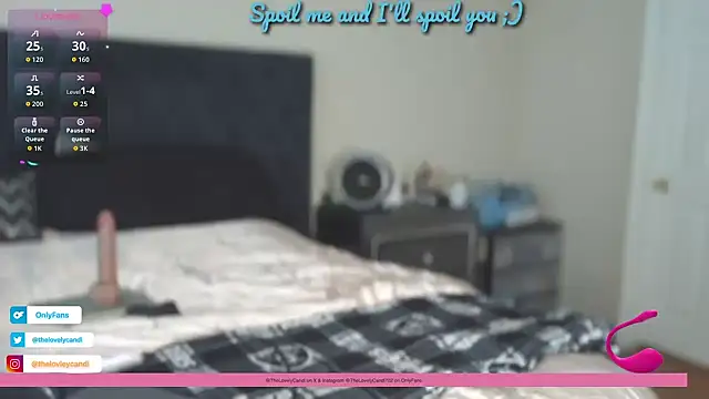 Snapshot of TheLovelyCandi chatting on March 13, 2026, 12:15 am TheLovelyCandi online show from March 13, 2026, 12:15 am