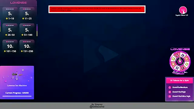 Speedball6969 online show from July 29, 2026, 11:53 am