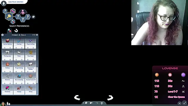 Snapshot of linafolie chatting on April 3, 2026, 12:33 pm linafolie online show from April 3, 2026, 12:33 pm