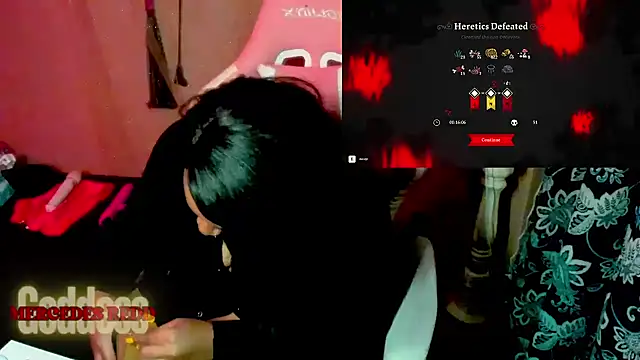 Goddess MercedesRedd online show from May 4, 2026, 2:09 pm