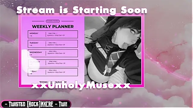 Snapshot of xxunholymusexx chatting on July 14, 2026, 9:10 pm xxunholymusexx online show from July 14, 2026, 9:10 pm