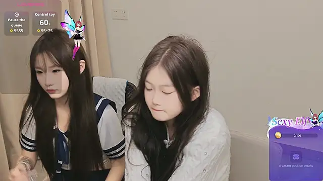 Angel-Sisters online show from April 1, 2026, 5:21 pm