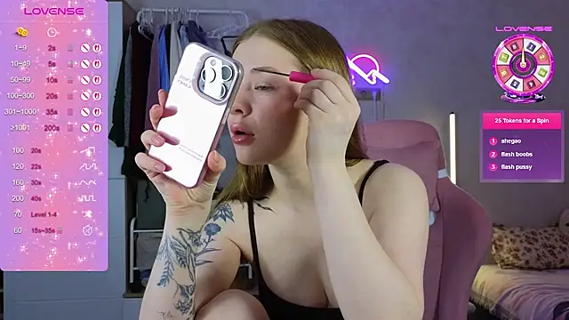 GoldenSunBunny online show from March 26, 2026, 2:10 am