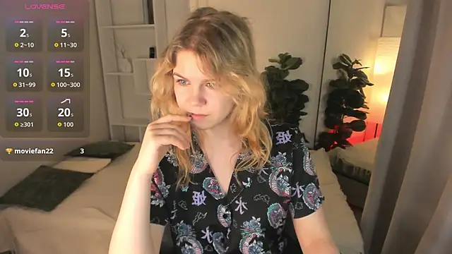 ElizabethVane online show from July 29, 2026, 5:39 am