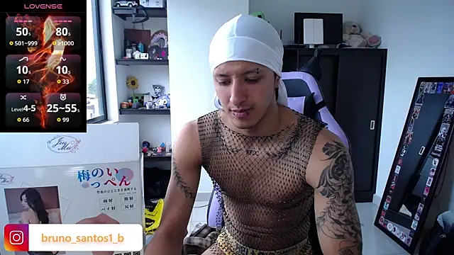 Bruno santos1 online show from June 18, 2026, 4:45 pm
