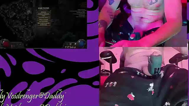 DaddyVoidrenger1 online show from June 1, 2026, 12:11 am